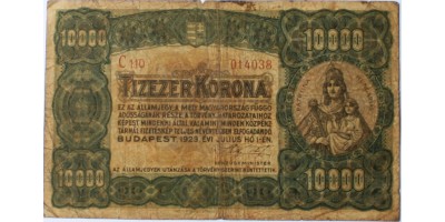 10000 korona 1923